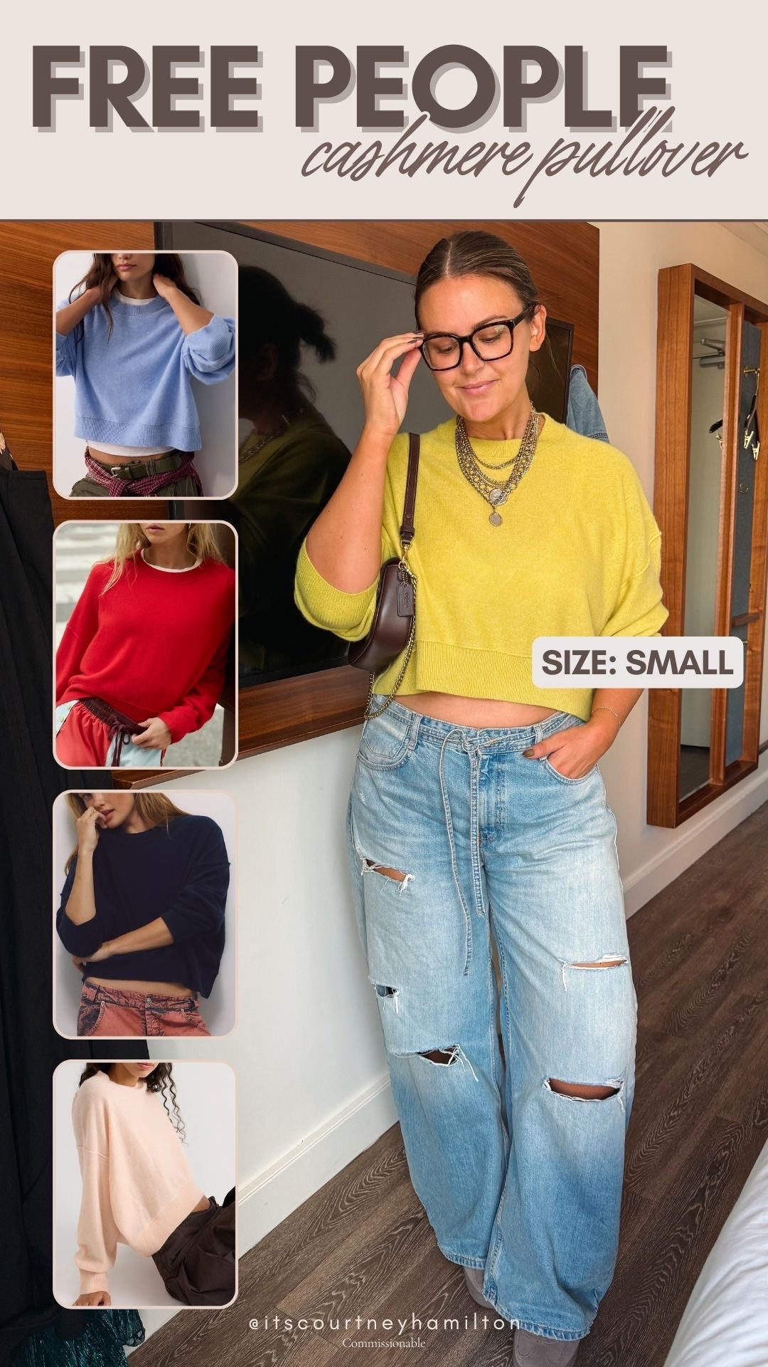 Free People Cashmere pullover! I sized down to a small!!

Fall fashion, casual outfit, midsize fashion, watchnow, Courtney Hamilton

#LTKSeasonal #LTKootd #LTKMidsize