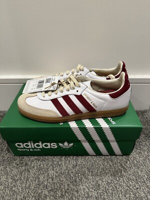 Adidas Samba OG x Sporty And Rich UK 6.5 | FAST SHIPPING | eBay UK