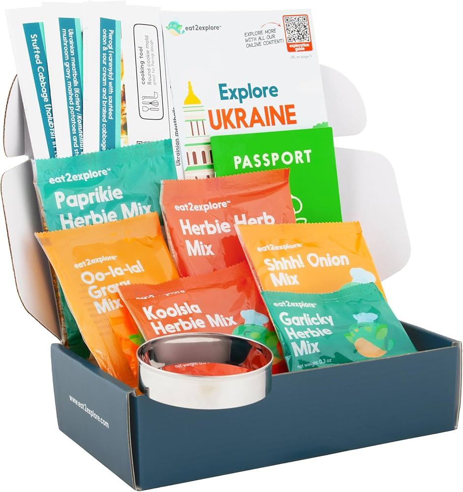 eat2explore Kids Interactive & Educational Real Cooking Set for Families | Includes 3 Local Recip... | Amazon (US)