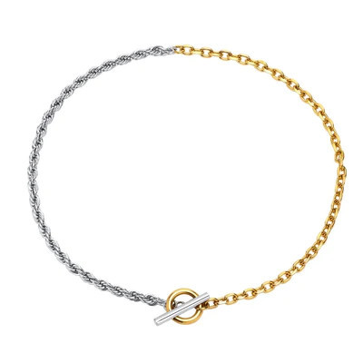 Janielle Two-Tone Toggle | Sahira Jewelry Design