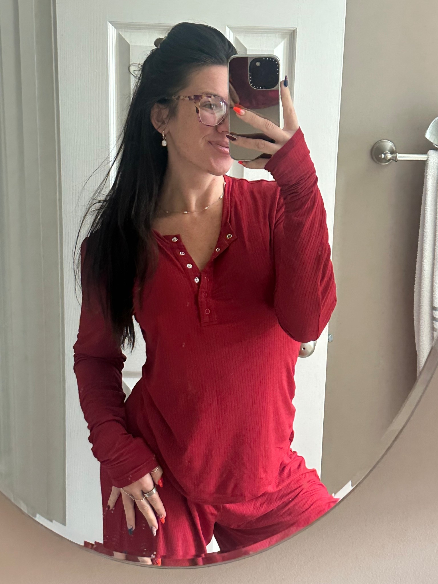 VALARIE10 to save $$

Wearing TTS in pjs! Size down on pants if you don’t want super baggy.