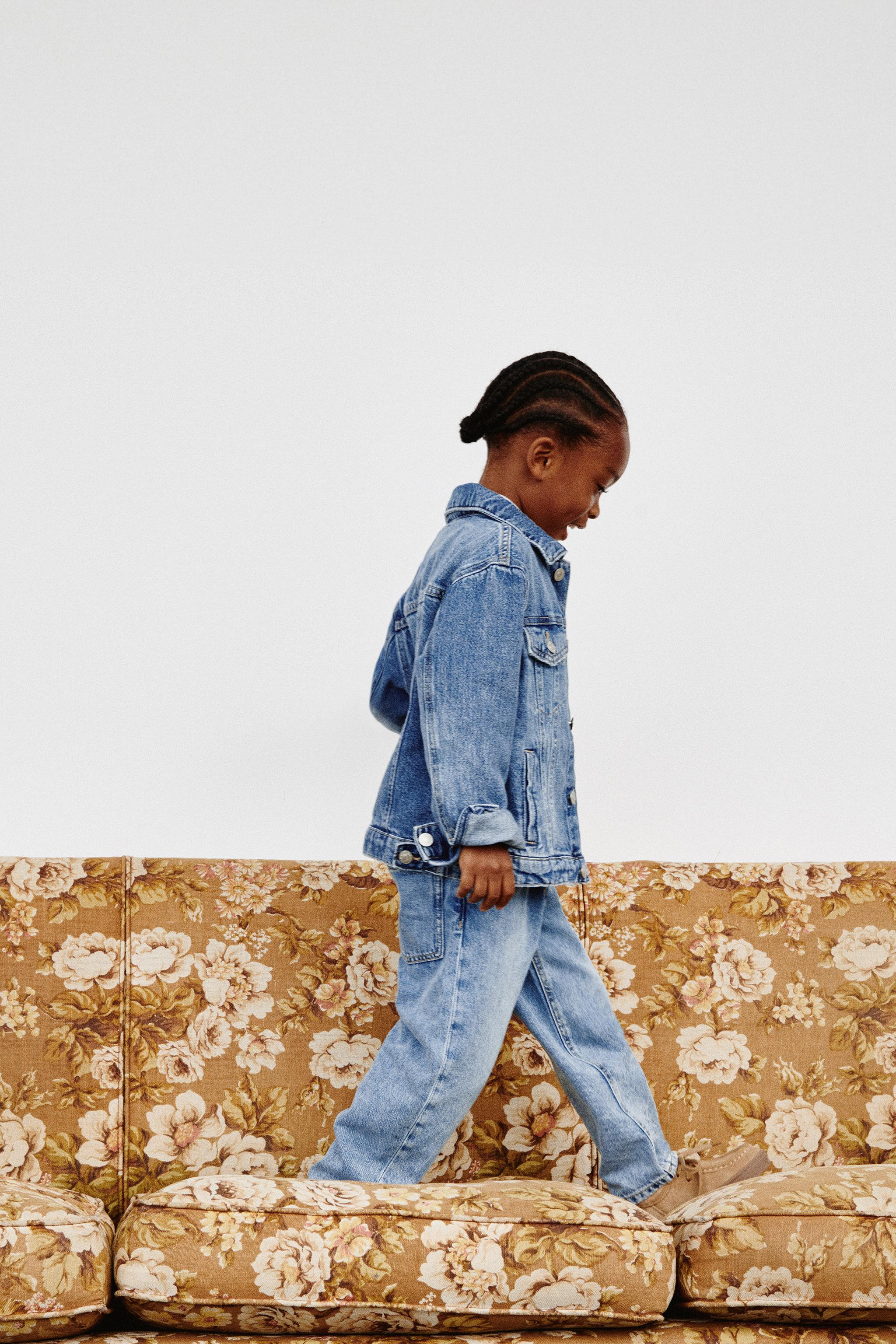 BAGGY DENIM TROUSERS | Zara UK