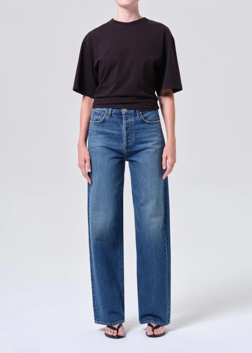 Ren High Rise Wide Leg 32 in Chapter | AGOLDE