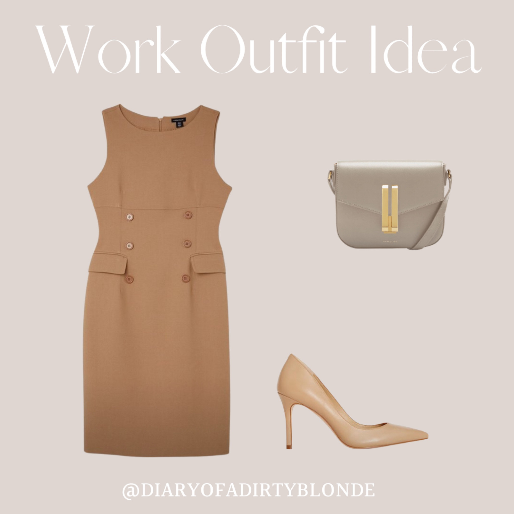 Work outfit idea. This business dress is such a power piece. 

#LTKstyletip #LTKfindsunder100 #LTKworkwear