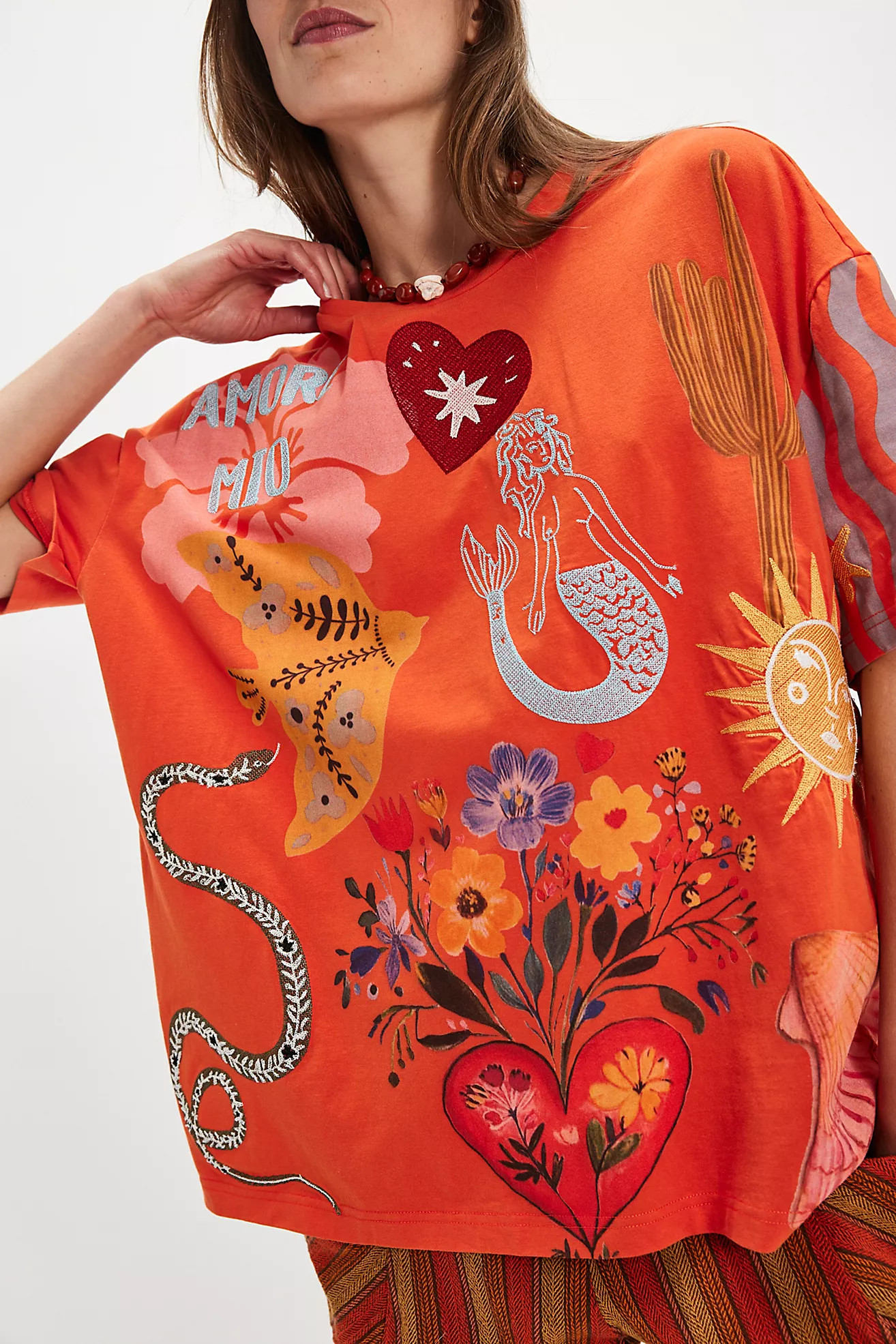 Denim and Bone Amore Mio Tee | Free People (Global - UK&FR Excluded)