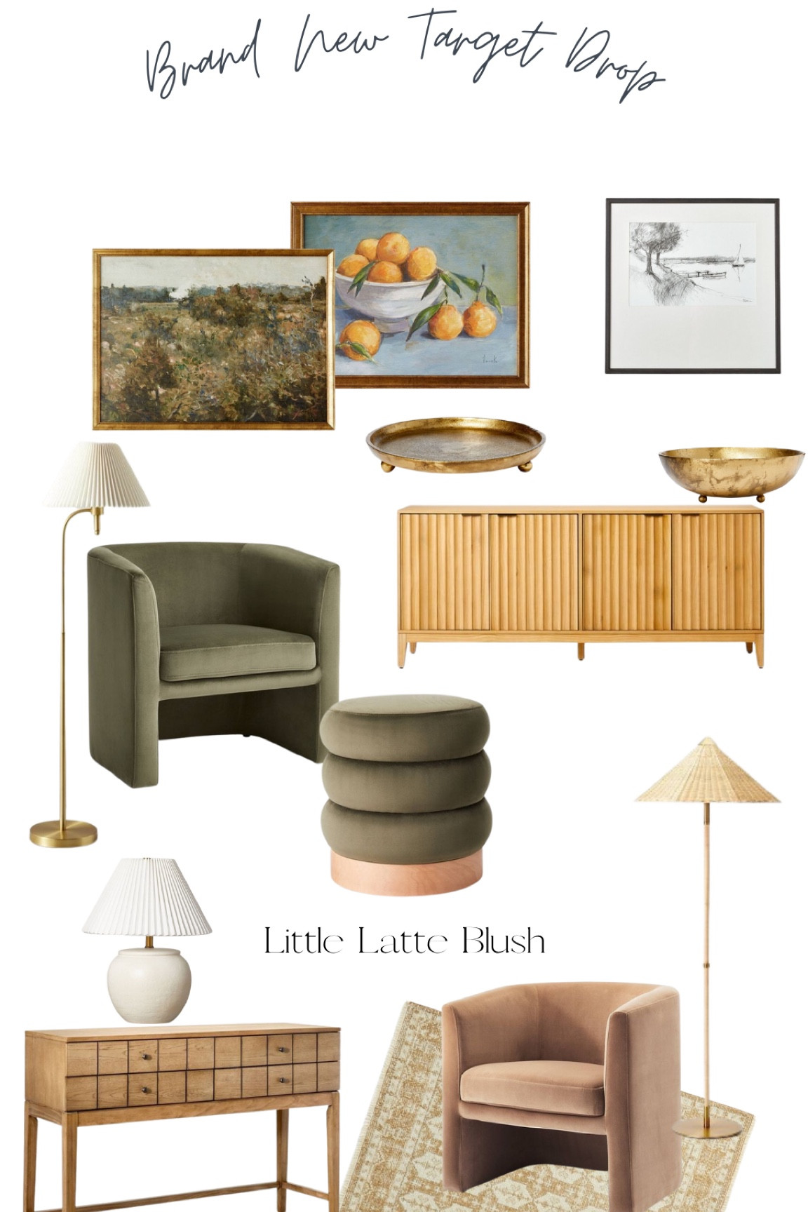 New Target items, affordable designer dupes, furniture finds, studio mcgee, hearth & hand, new decor, art, chairs, console, lamps 

#LTKhome #LTKFind