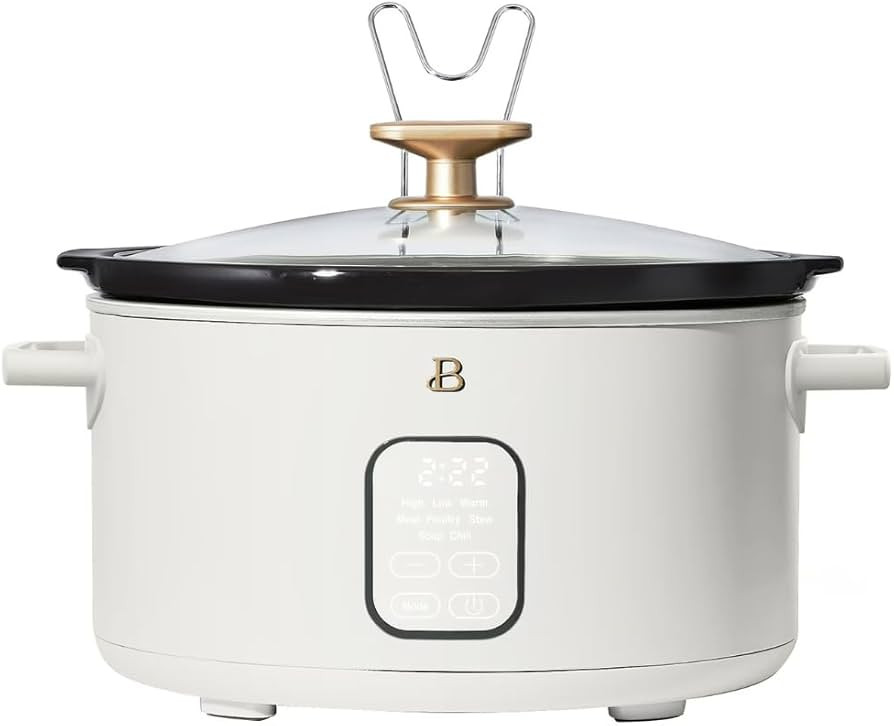 6 Qt Programmable Slow Cooker with Digital Timer, 5 Cooking Functions, Removable Ceramic Pot and ... | Amazon (US)