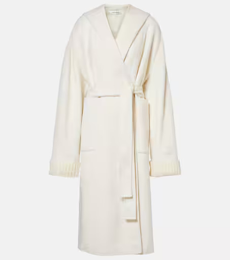 Hooded wool and cashmere coat | Mytheresa (INTL)