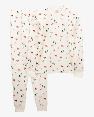 Adult 2-Piece Christmas Thermal Pajamas | Carter's Inc
