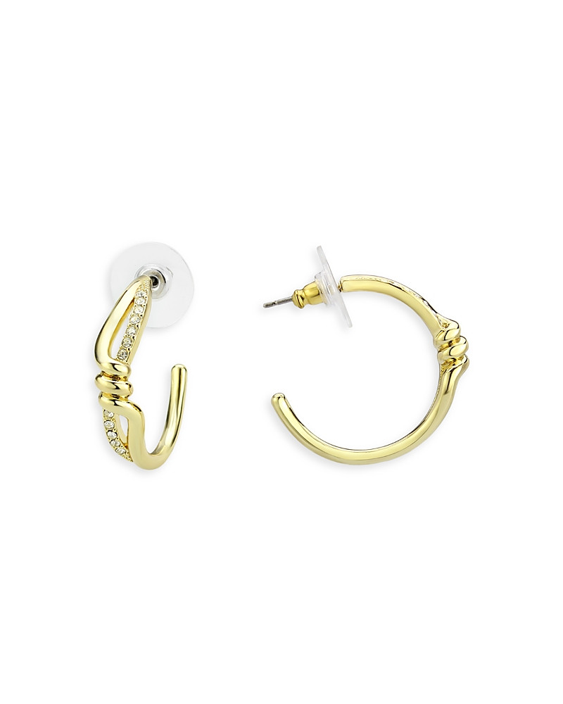 Aqua Double Twisted Knot Hoop Earrings | Bloomingdale's (US)