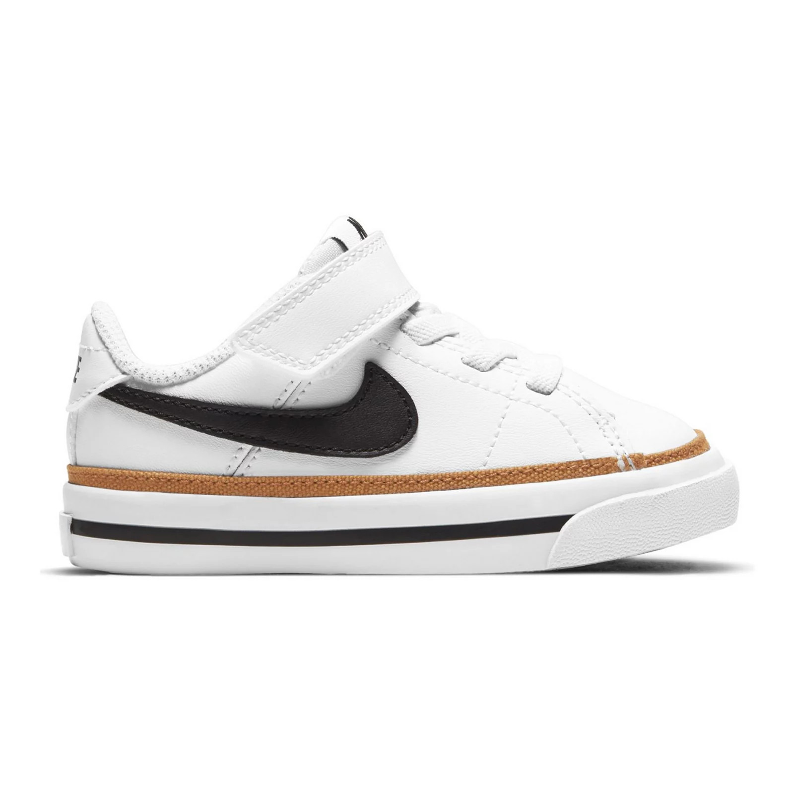 Nike Court Legacy Baby/Toddler Shoes, Toddler Unisex, Size: 4 T, White Black Desert | Kohl's