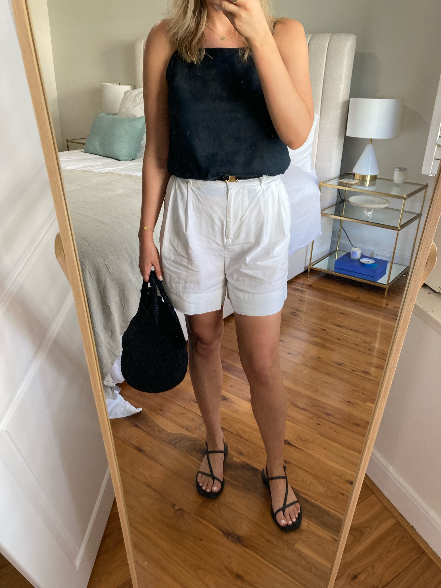 Heading out for brunch. 

Top - Matin
Shorts - Diane von Furstenberg
Shoes - Assembly Label
Belt - Celine
Bag - Sans Arcidet

#LTKaustralia #LTKstyletip #LTKSeasonal