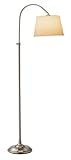 Adesso 3188-22 Bonnet Floor Lamp, 13.25" x 13.25" x 62", Satin Steel - - Amazon.com | Amazon (US)