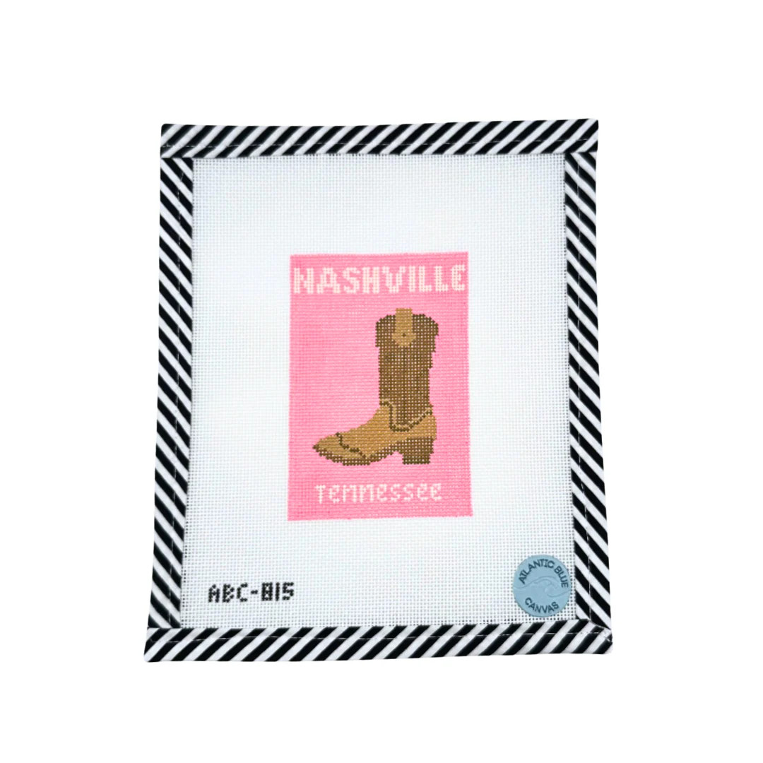 Nashville Travel Book | Atlantic Blue Canvas