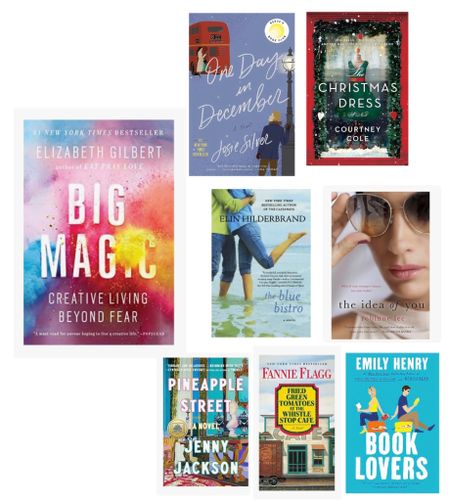 Amazon Prime Days, Books 📚 ✨
… some books I have loved that are a part of Prime Days, including:

* 2 of my fave holiday reads

* one of the only non-fiction I repeat read (and one of the best gifting books): ‘Big Magic’

* one of my top 5 of Elin Hildebrand’s books (and one of her first): ‘Blue Bistro'

#LTKxPrime #LTKGiftGuide #LTKHoliday