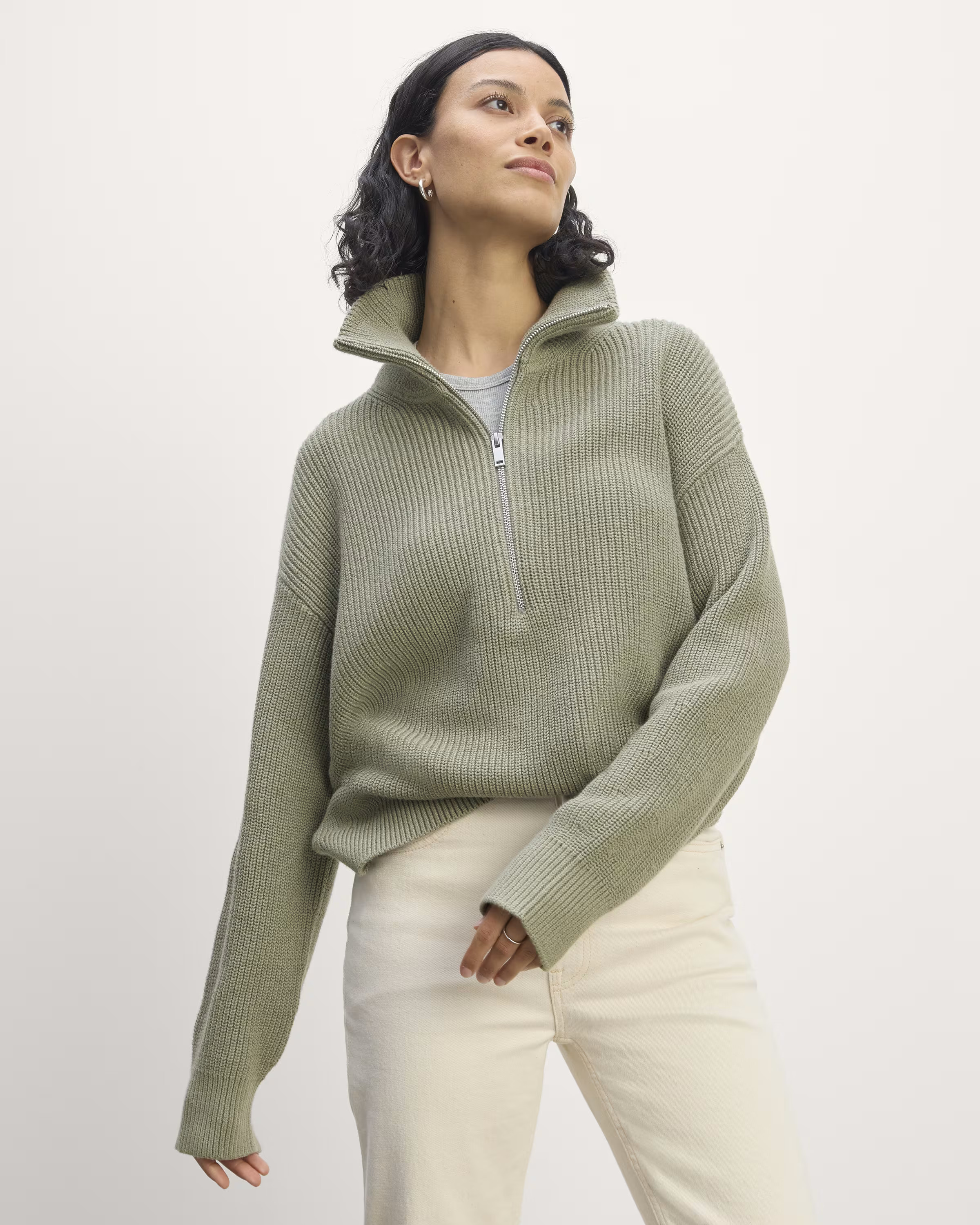 The Half-Zip in Everyday Cotton | Everlane