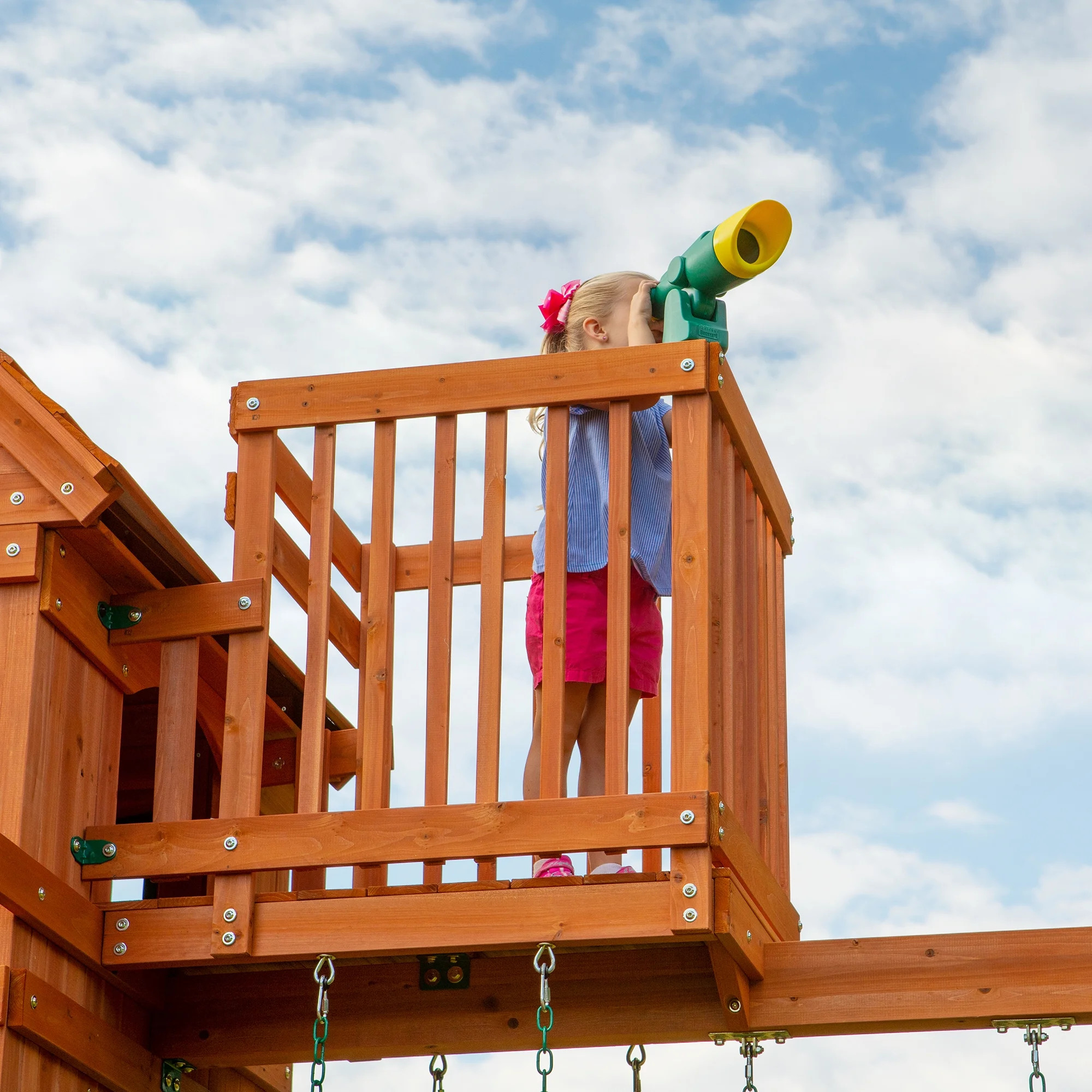 Backyard Discovery Skyfort II Swing Set | Walmart (US)