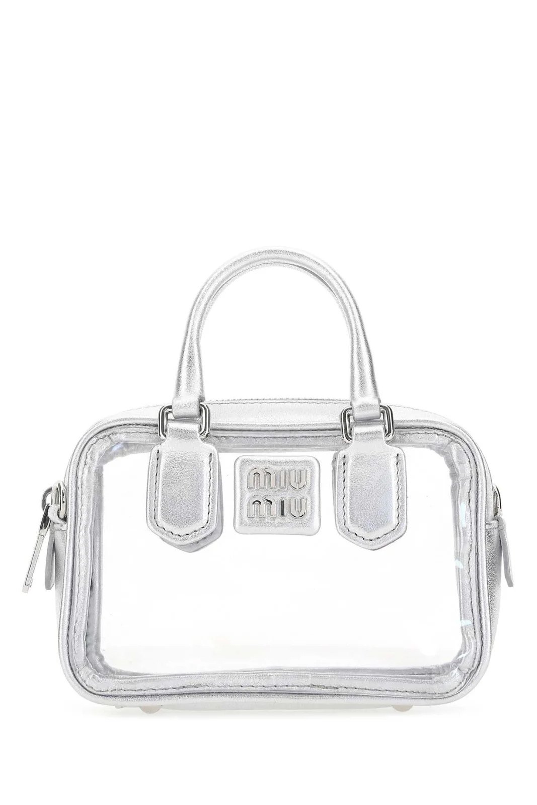 Miu Miu Logo Patch Mini Tote Bag | Cettire Global