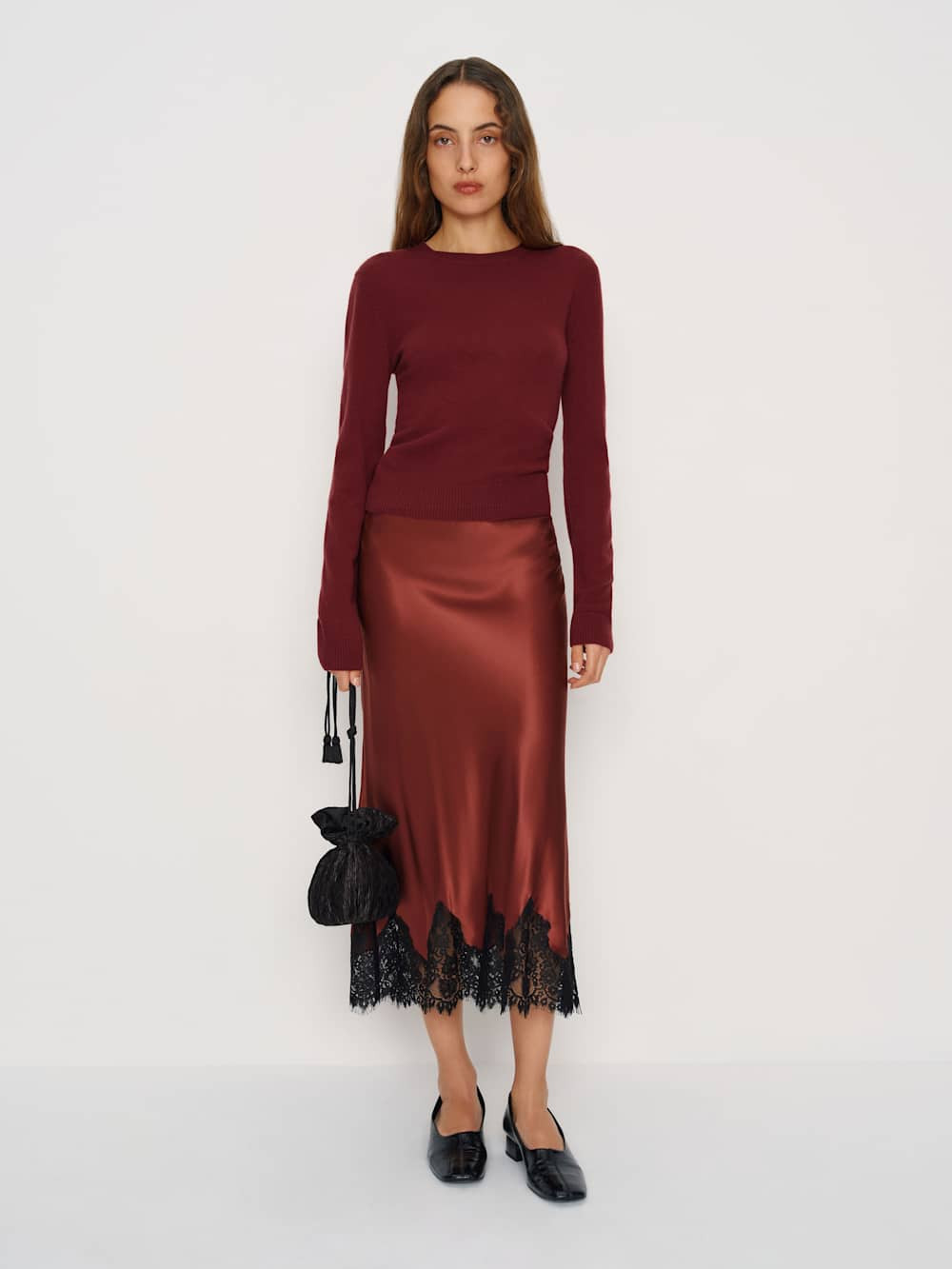 Lian Cashmere Crew Sweater | Reformation (Global)