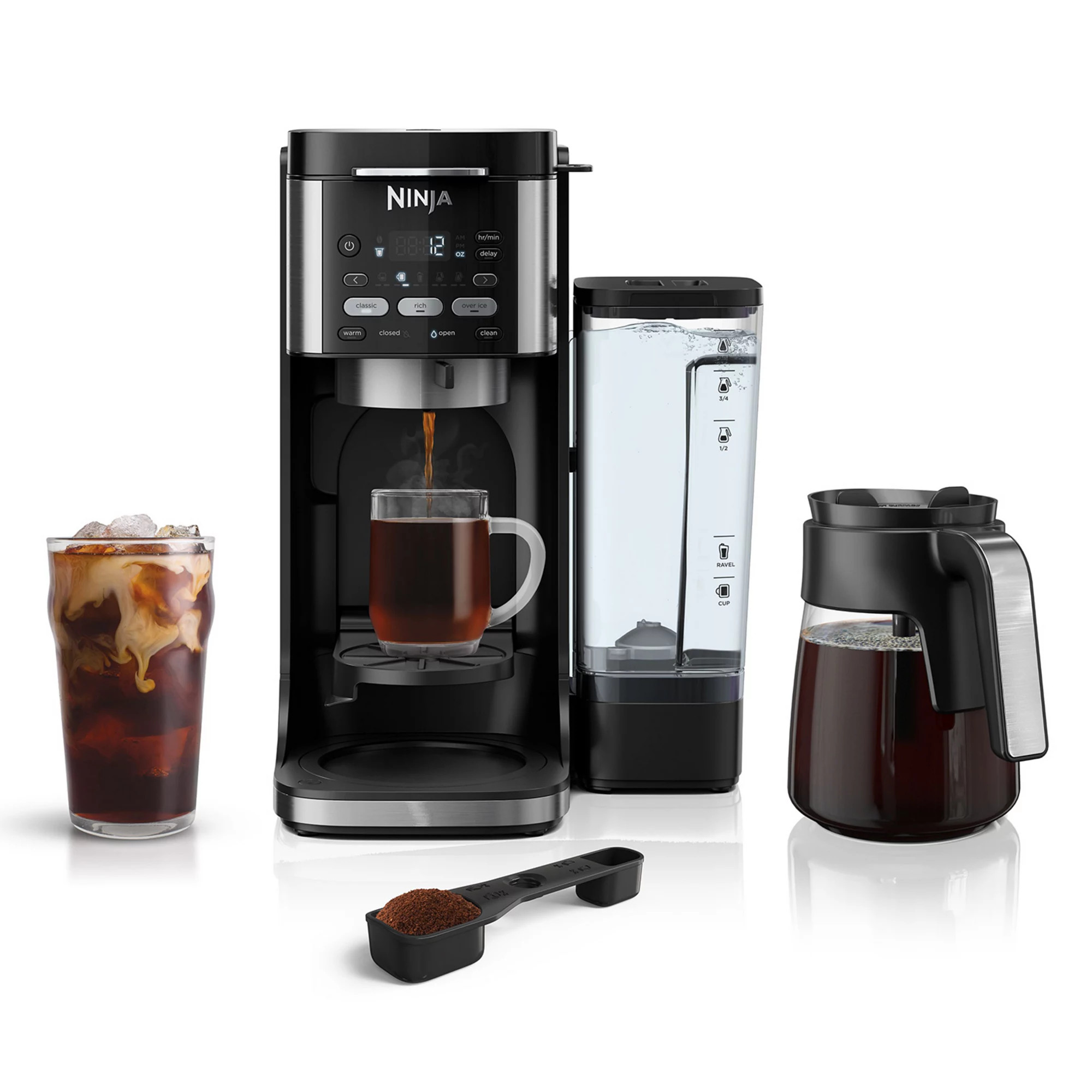 Ninja® DualBrew Single-Serve & 12-Cup Drip Coffee Maker | Kohl's