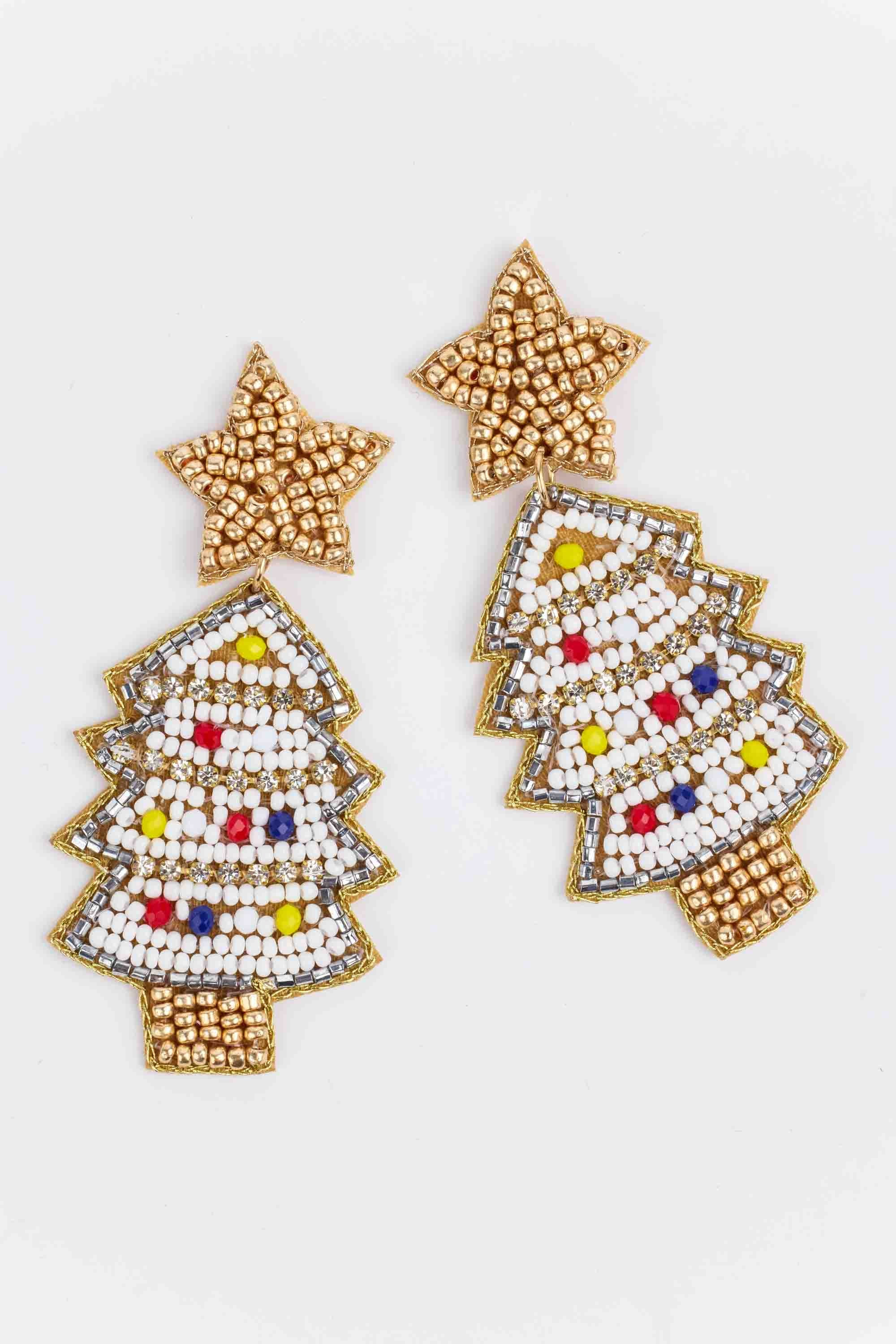 Noelle Earrings- White | Avara