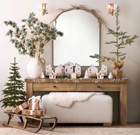 Love these Christmas finds

Console table styling / tabletop Christmas trees / white village houses / ceramic snowman/ ceramic tree / found sled / Potterybarn 

#LTKstyletip #LTKHoliday #LTKhome