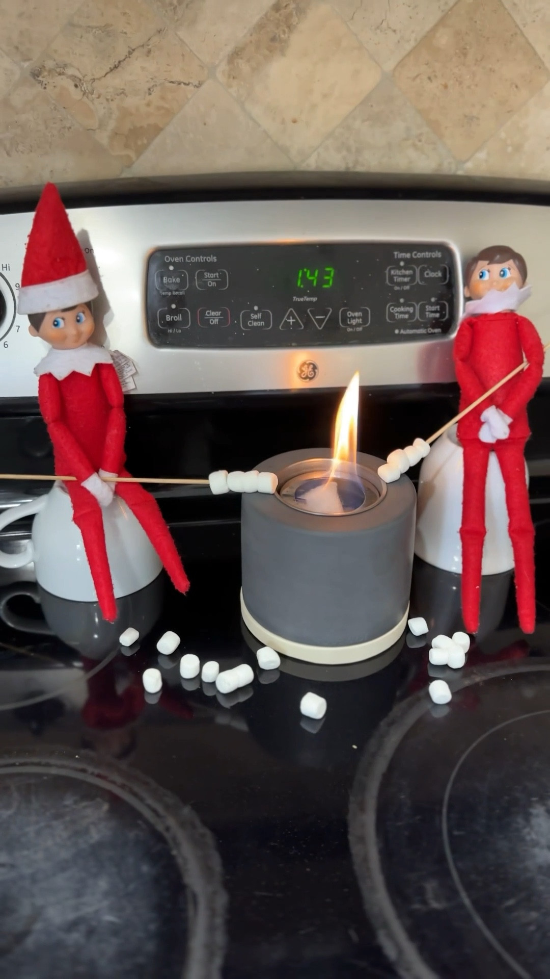 Elf on the shelf ideas- making  S’mores! 

#LTKSeasonal #LTKfamily #LTKHoliday