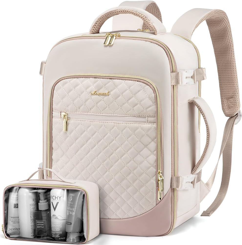 LOVEVOOK Travel Backpack for Women，TSA Personal Item Backpack，30L Carry On Backpack Flight Ap... | Amazon (US)