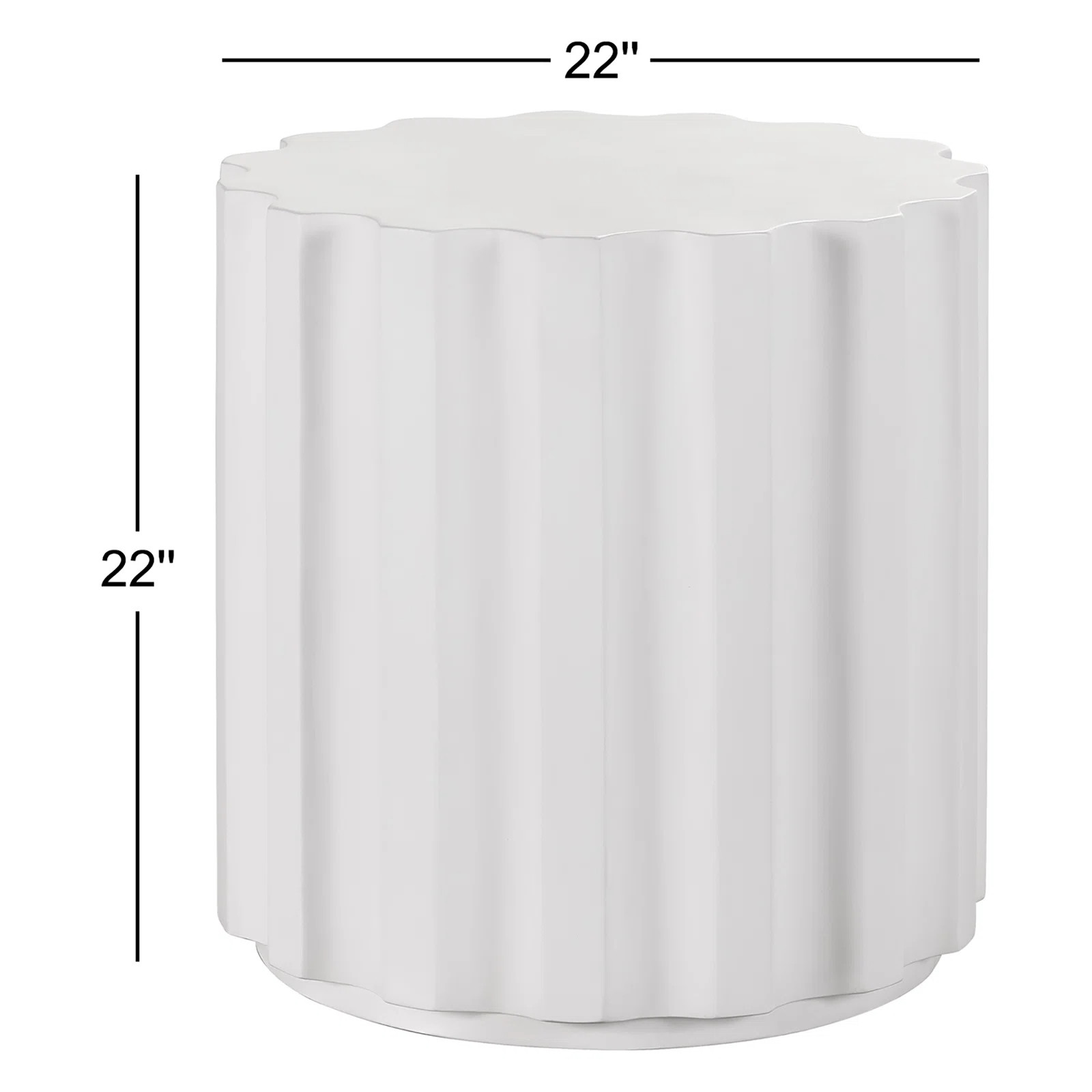 Birch Lane™ Midtown Cast Concrete Side Table | Wayfair | Wayfair North America