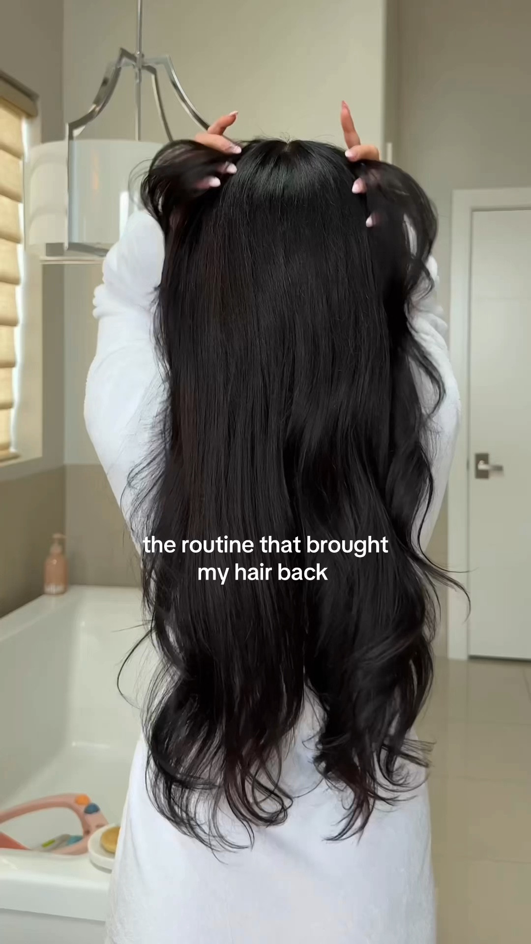 Hair care routine 🤍