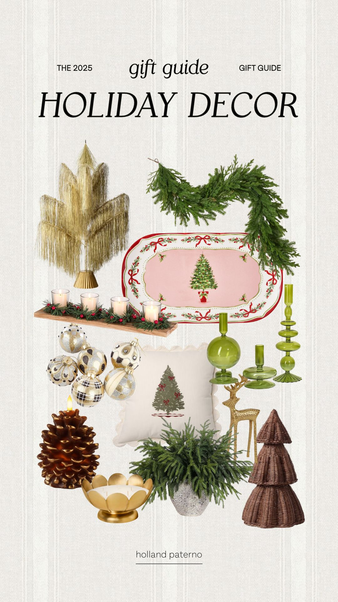 Gift guide for holiday home decor! Loving all these pieces! 

Gift guide | holiday decor  

 #LTKGiftGuide #LTKHoliday #LTKHome