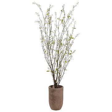 Faux Potted Mixed Botanicals Tree | West Elm (US)