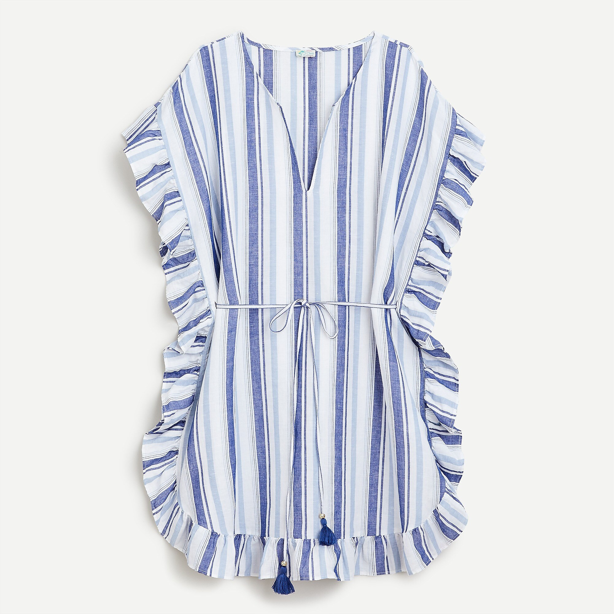 Side-ruffle tunic | J. Crew US