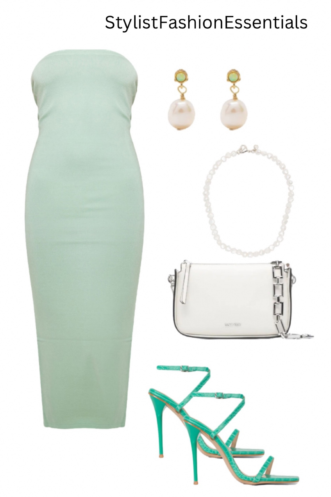 Stylish Green look for last minute wedding guest outfit ✨🦎🤍

Spring dress
Green dress
Wedding guest outfit
Heels
Strapless Dress
Earrings 
Crossbody bag
Bridesmaids dress#LTKCurves 

#LTKSeasonal #LTKstyletip #LTKsalealert #LTKunder100 #LTKwedding