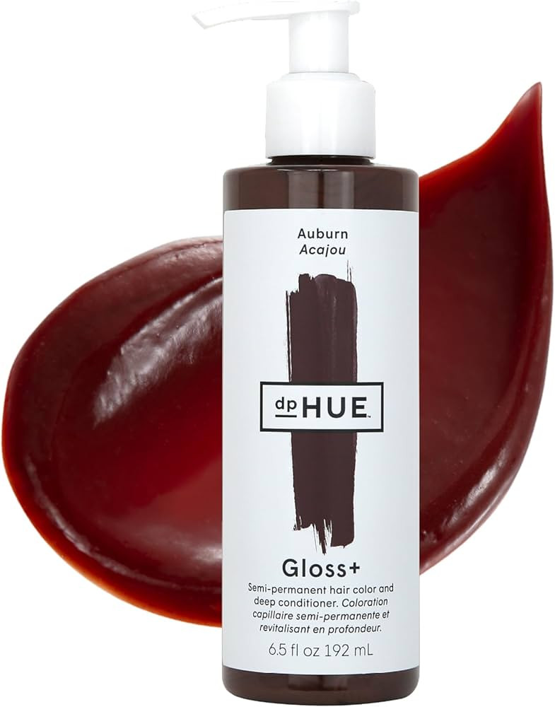 dpHUE Gloss+, Auburn - 6.5 oz (8-12 Applications) - Semi-Permanent Hair Color & Conditioner - Las... | Amazon (US)