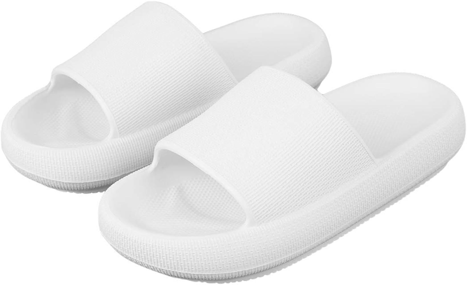 Menore Slippers for Women and Men Quick Drying, EVA Open Toe Soft Slippers, Non-Slip Soft Shower Spa | Amazon (US)