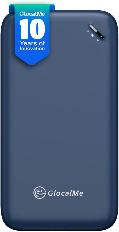 GlocalMe UPP 4G LTE Portable WiFi Hotspot for Travel, Pocket WiFi Mobile Hotspot Device with Glob... | Amazon (US)