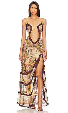 Open Neck Maxi Dress
                    
                    Jaded London | Revolve Clothing (Global)