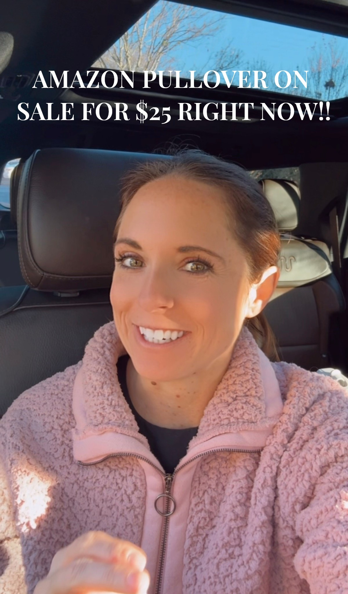 This Amazon pullover is on a major sale right now at just $25 for this pink color and $23 for the ivory color I have! It’s SO warm! I love wearing it over my workout clothes on chilly days 🫶🏻

#LTKdayinmylife #LTKActive #LTKootd