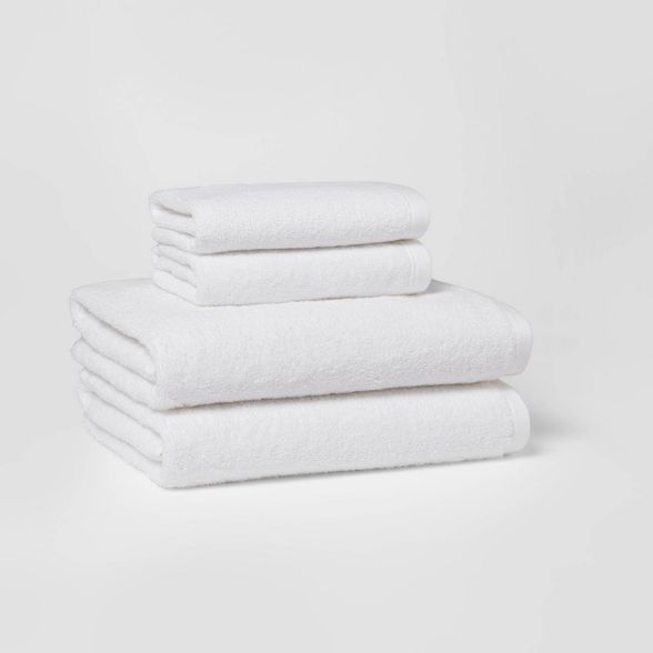 4pc Bath Towel/Hand Towel Set - Room Essentials™ | Target