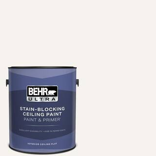 1 gal. Ultra Pure White Ceiling Flat Interior Paint & Primer | The Home Depot