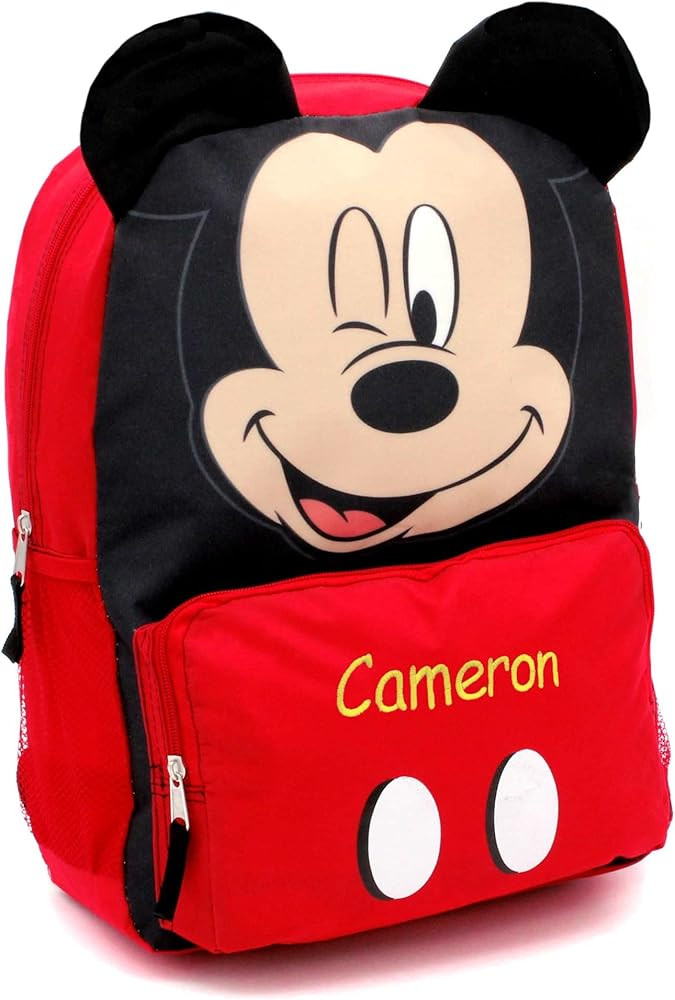 DIBSIES Personalized Licensed Character Backpack - 16 Inch (Mickey) | Amazon (US)