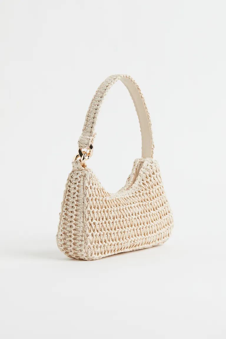 Straw Shoulder Bag | H&M (US + CA)