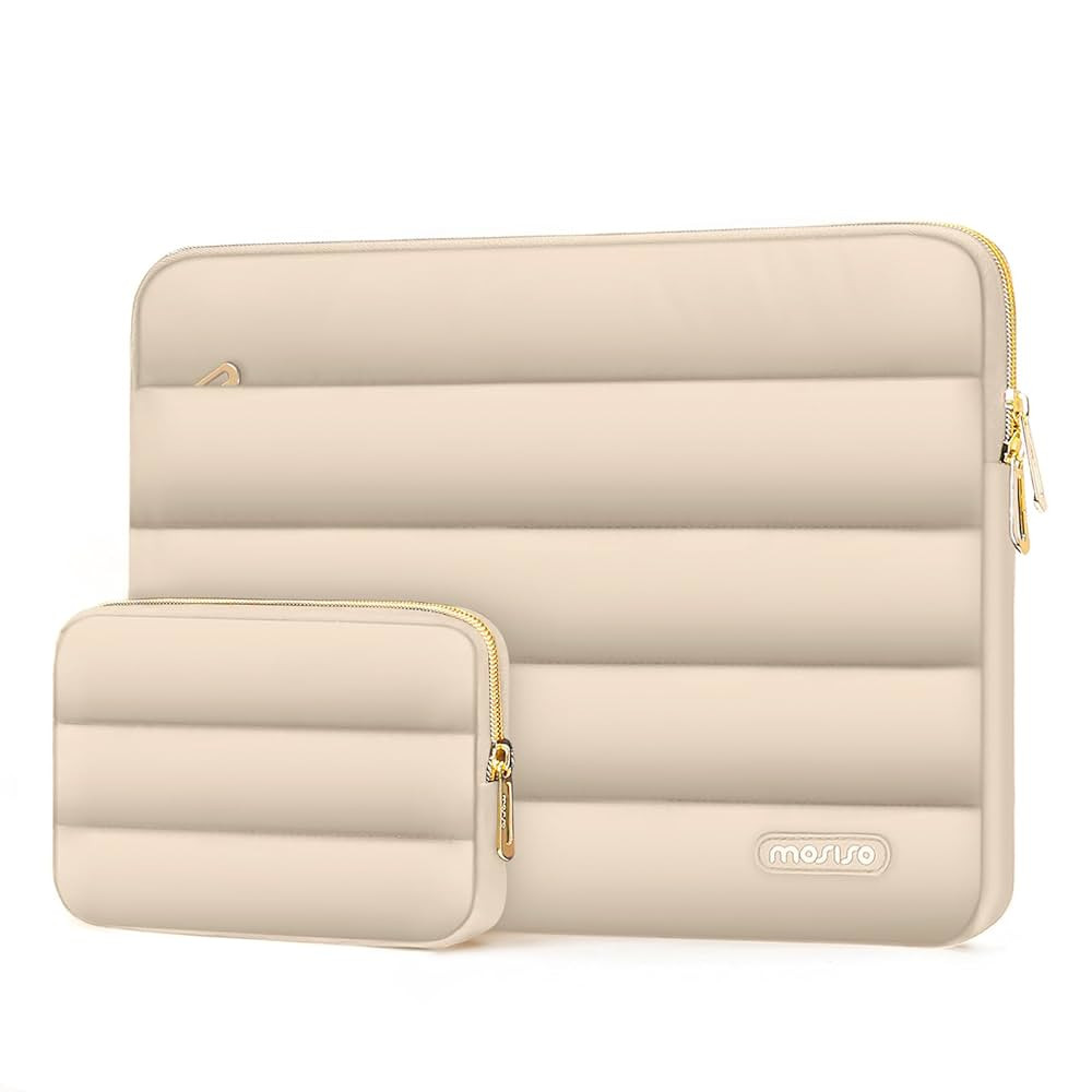 MOSISO 15-15.6 inch Laptop Case, 16 inch Puffy Laptop Sleeve Compatible with MacBook Pro 16, HP D... | Amazon (US)