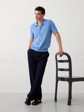 Textured Sweater Polo | Banana Republic Factory