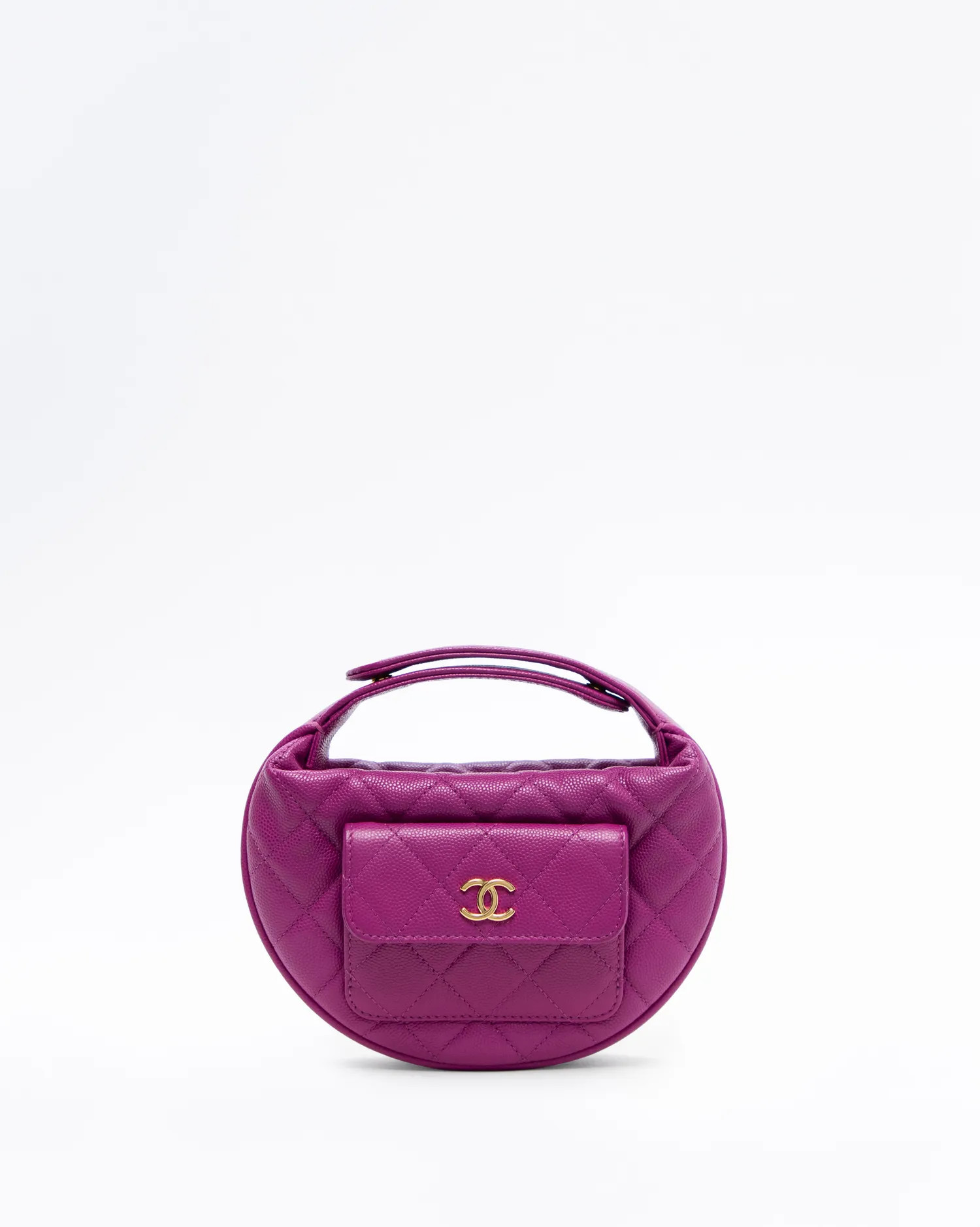 Caviar Polly Pocket Mini Hobo Pouch Bag | Vivrelle