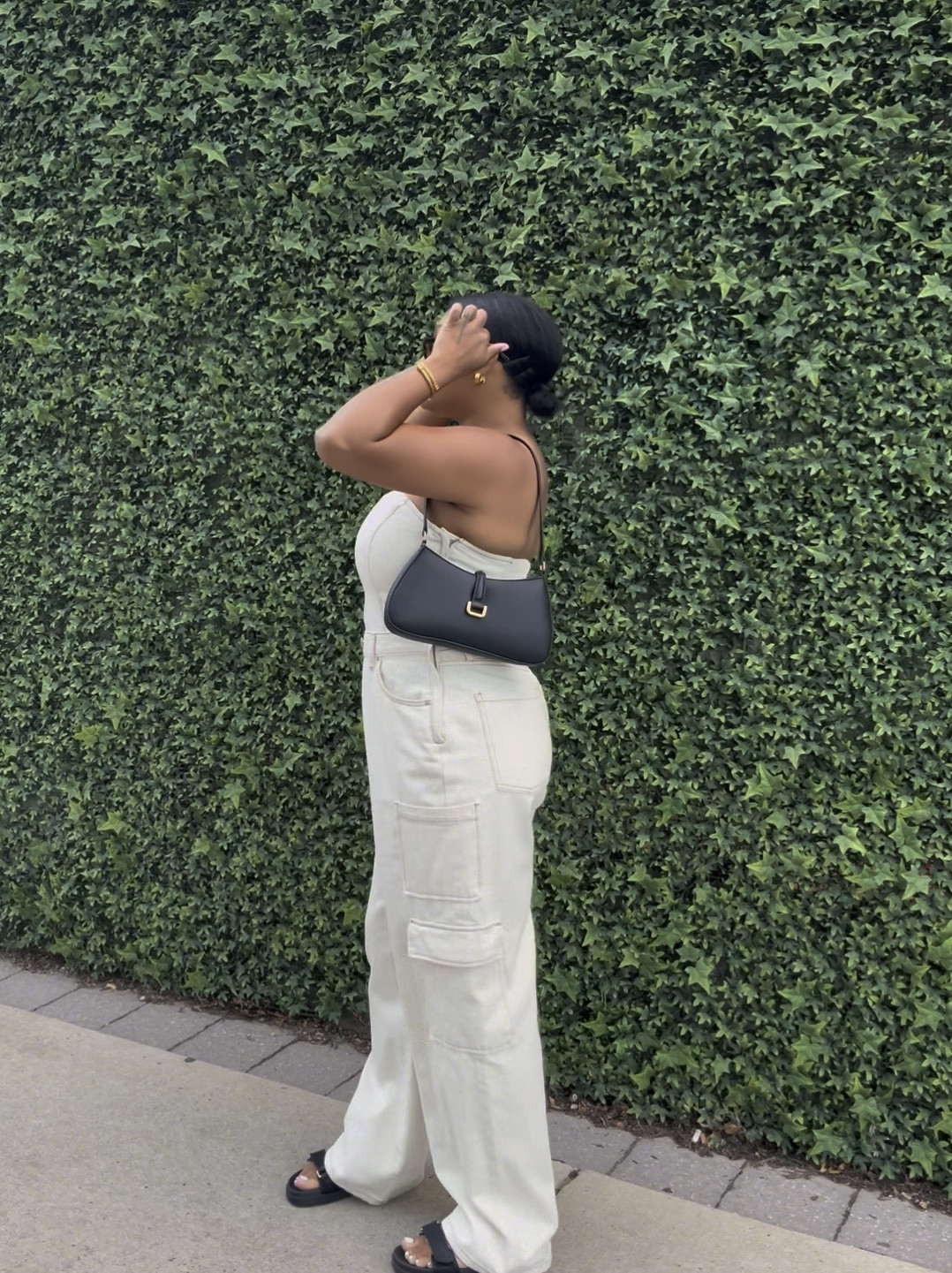 I’m living inside of this neutral Jean jumper from Target! It gives an elevated styled look with the comfort of cargo pant at the same time! 👖 

#LTKSummerSales #LTKStyleTip #LTKSeasonal