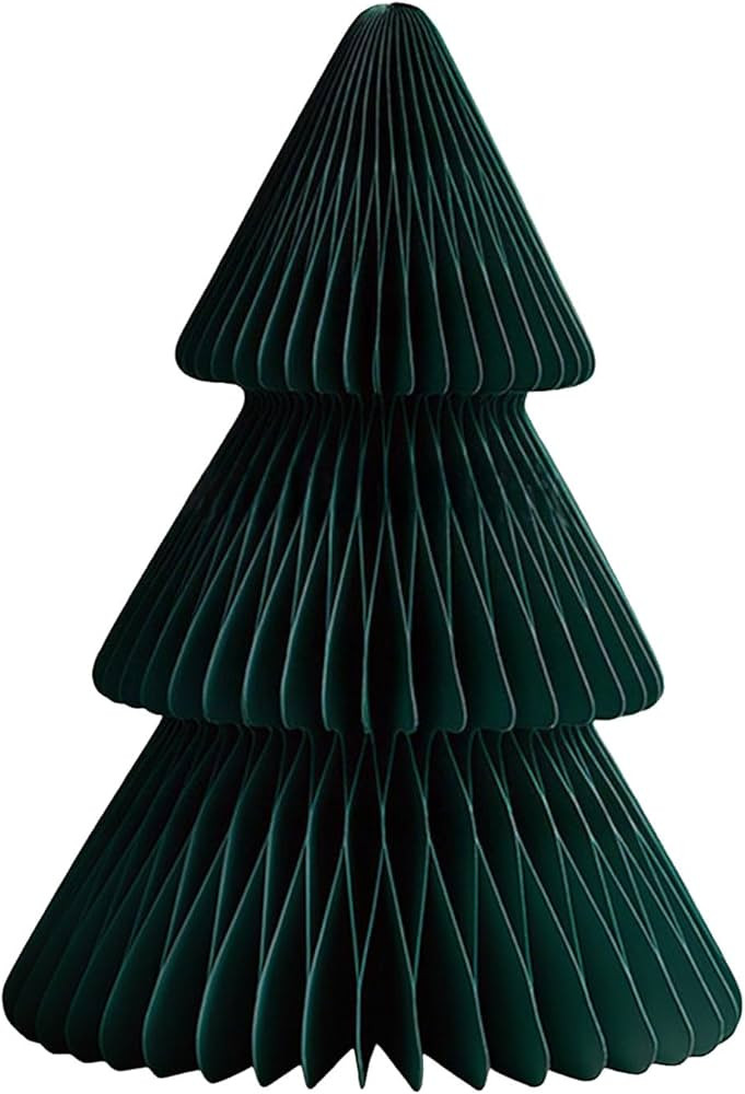 3D Honeycomb Paper Christmas Tree Table Decor, 15cm & 25cm Desktop Centerpiece with Magnets Reusa... | Amazon (CA)