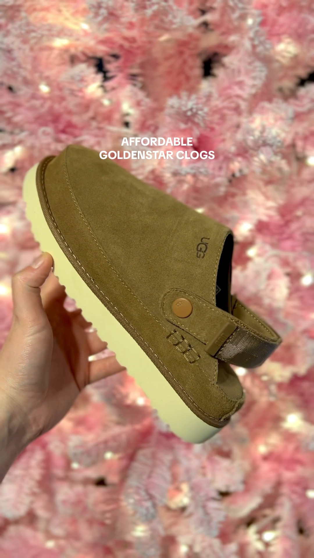 These affordable Ugg Goldenstar Clogs are SUCH amazing quality. I do recommend going half a size up than your usual size if you want to wear chunky socks! After shipping, these were under $60 when I purchased!

Uggs, fall outfit, cozy outfit, comfy style, cozy finds, clogs, shoe of the day, shoe finds, affordable style, gift ideas, Christmas gifts, birthday gifts, unboxing

#LTKshoecrush #LTKfindsunder100