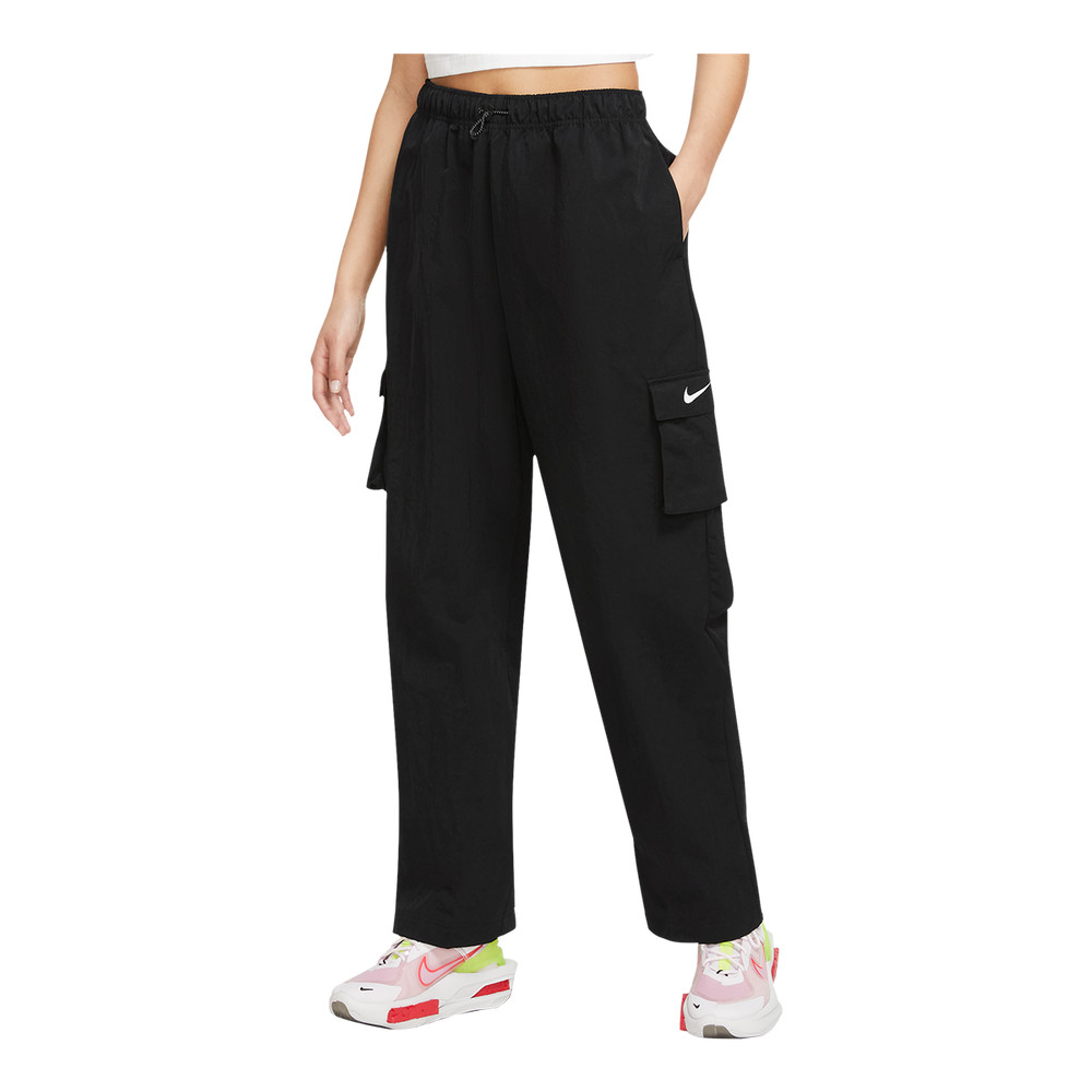 Nike Women's Essentials Woven Cargo Pants, Casual, High Rise, Oversized | Sport Chek